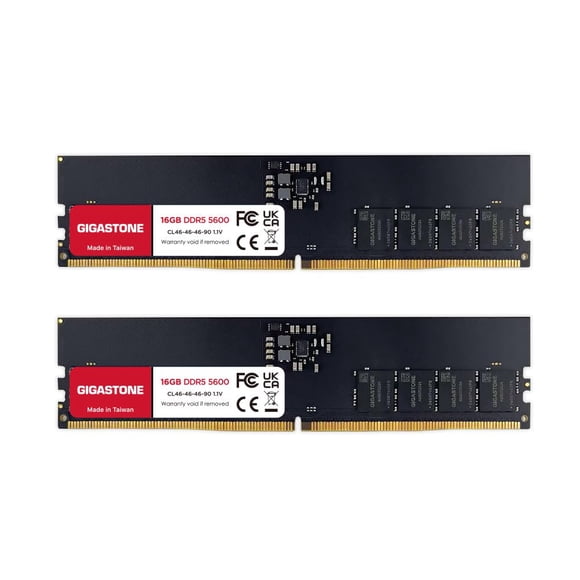 Memoria RAM Gigastone 32 GB (2x16 GB) DDR5 4800 MHz UDIMM