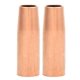 thumbnail image 2 of 2pcs MIG Welding Gun Nozzle 21?50 1/2inch for 100L for Tweco Mini/#1, 2 of 4
