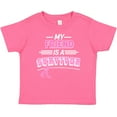 thumbnail image 3 of Inktastic My Friend is a Survivor Breast Cancer Awareness Boys or Girls Baby T-Shirt, 3 of 5