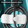 thumbnail image 3 of 4pcs Cord Organizers Used to Strong Stick on Kitchen Appliances, Cord Wrapper for Small Home Appliances, Mixer, Blender, Coffee Maker, Pressure Cooker ,Air Fryer and Rice Cooker (2 White + Four packs, two pages, two white and two gray, 3 of 7