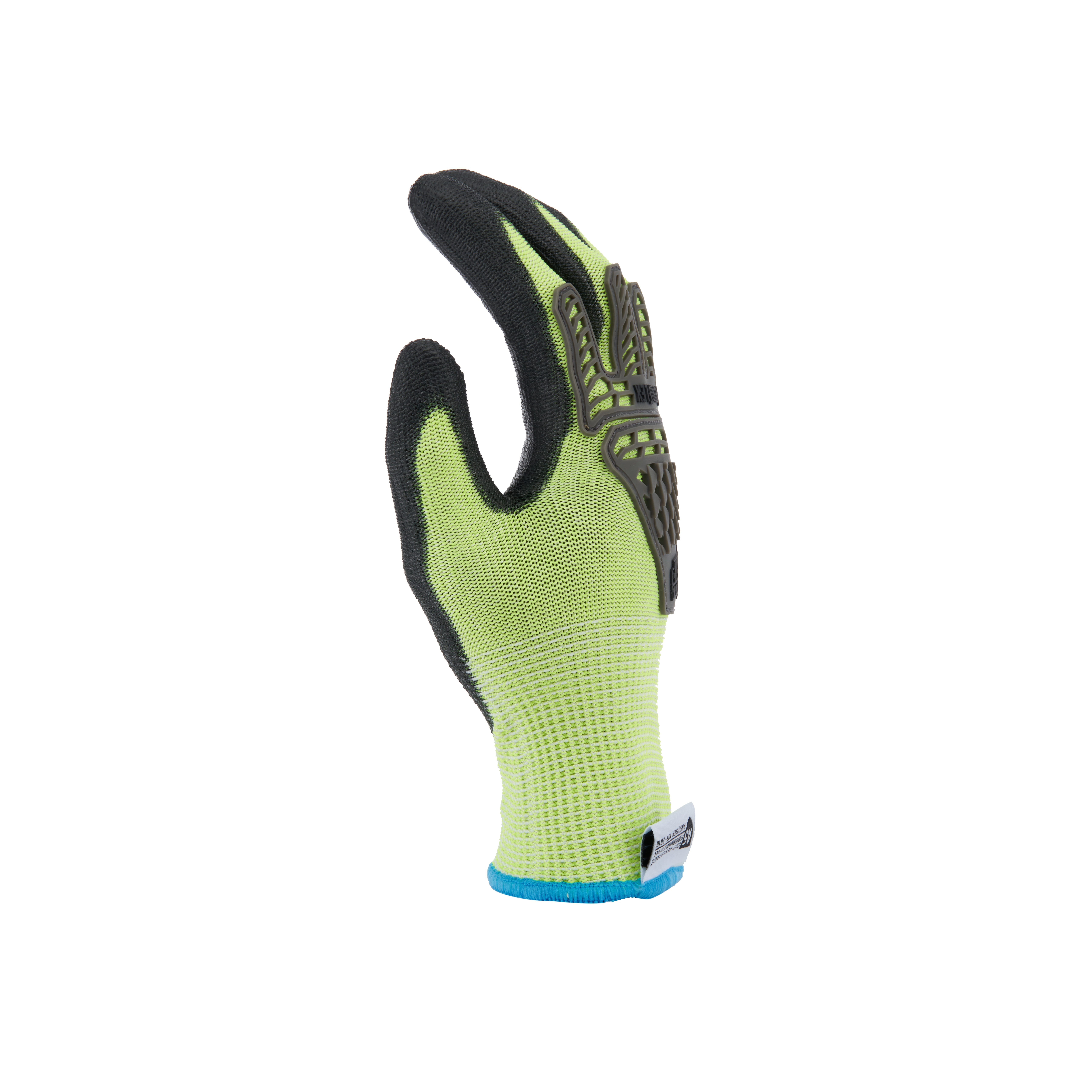 Gorilla Grip RhinoFlex A5 Cut Protection Hi Vis Work Gloves, XL, Model#  25263-26 