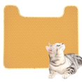 thumbnail image 2 of Kitten Litter Pad Honeycomb Double Layer Litter Trapping Mat Cat Litter Mat, 2 of 10