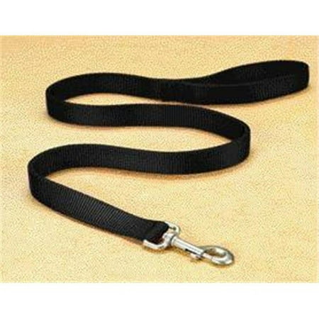UPC: 0013227037292 | Hamilton Pet Company – Double Thick Nylon Lead- Black 1 X 6 – DLO 6BK