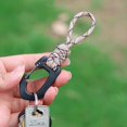 thumbnail image 5 of 1Pcs Multifunction 7-core Keychain Flashlight Small Tool Sports Accessories Key Ring Braid Rope Umbrella Rope Hook Key Lanyard TRIANGLE SAND CAMO, 5 of 8