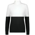 thumbnail image 2 of Holloway B22864006 Women Momentum Team Quarter-Zip Pullover, Black & White - Extra Large, 2 of 5