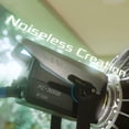 thumbnail image 2 of Foco LED Nanlite FC300B bicolor 2700K-6500K con lente Fresnel, 2 of 7