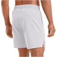 thumbnail image 5 of FRSASU Men's Casual Sweat Shorts 7" Athletic Running Lounge Drawstring Workout Gym Lightweight Shorts with Pockets White, 5 of 7