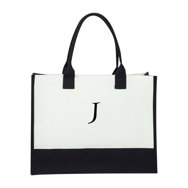 Bolsa de Lona Personalizada Xiying con Correa Ajustable y Estuche para Maquillaje | Bolso de Playa de Gran Capacidad de 43 Cm para Mujer | Regalo para Mamá, Cumpleaños y Viajes