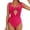 C908/Red, variant on Womens Bikini Sets Deep V Hard Cup Gathered Underwear High Waisted Bikini Two Piece Swimsuit Vintage Beachwear