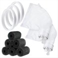 thumbnail image 1 of 11 Piezas de Limpiador de Piscinas Que Incluyen 2 Bolsas de Limpiador de Piscinas para 280 480,3 Neumáticos, 6 Mangueras de Barrido de Repuesto, 1 of 5