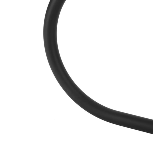 Toallero montado en la pared de acero inoxidable 304 para baño, soporte de almacenamiento, estante negro Ecomeon no