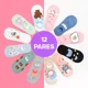 thumbnail image 2 of Calcetines Algodón Tobitin Tines De Mujer Animalitos 12pzs, 2 of 8