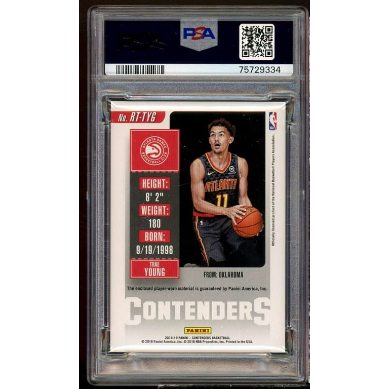 Trae Young Rookie 2018-19 Panini Contenders Rookie Ticket