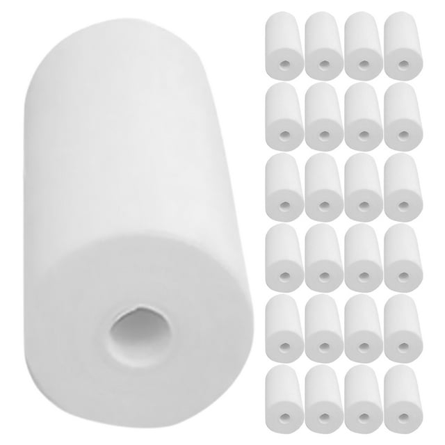 25 Rouleaux de Papier Thermique pour Reçus Rouleaux de Papier Imprimables Rouleaux de Papier Thermique pour Billets