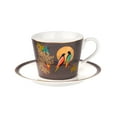 thumbnail image 2 of Portmeirion Chelsea Cup and Saucer in Dark Grey, 2 of 6