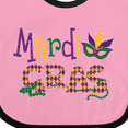 thumbnail image 4 of Inktastic Argyle Mardi Gras Boys or Girls Baby Bib, 4 of 4