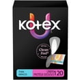 thumbnail image 1 of Kotex Daily Wrapped Liners, Light Absorbency, Regular Length 120 Count, 1 of 7