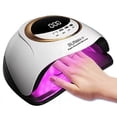 thumbnail image 2 of Professional UV LED Nail Lamp with 45 LEDs Quick Drying Nail Powder 4 Timer Settings, 2 of 5