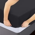 thumbnail image 2 of Utopia Bedding Twin Fitted Sheets - Bulk Pack of 2 Bottom Sheets - Soft Brushed Microfiber - Deep Pockets - Shrinkage & Fade Resistant - Easy Care Twin, Black, 2 of 7