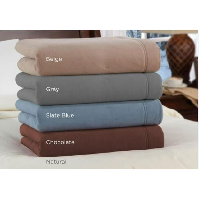 Soft Heat Luxury MicroFleece Electric Heated Warming Blanket King