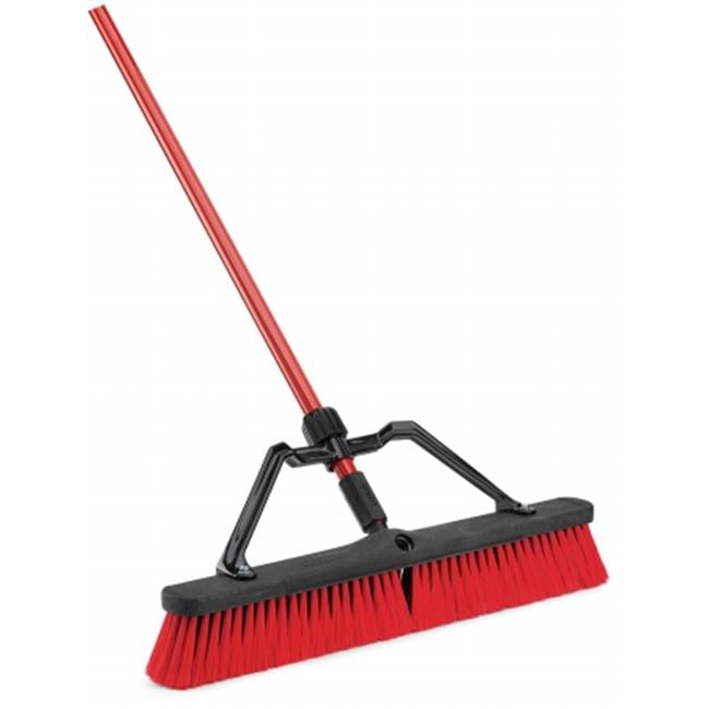 Super Sweep 36-Inch Gray Flagged Broom 