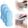 thumbnail image 1 of Magic Exfoliating Sponge, Super Soft Reusable Bath Sponge (Blue, 3PCS), 1 of 7