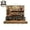 B, variant on Wooden Key Holder with 4 Hooks, Farmhouse Entryway Wall Mount Decorative Rack