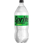 Sprite Zero Sugar Lemon-Lime Caffeine Free Soda Pop Bottle, 2 Liters
