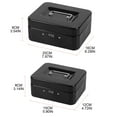 thumbnail image 2 of WINDLAND Safe Home Shop Steel Mini Money Box Security Cash Box Storage Box for Coin Money, 2 of 21