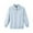Sky Blue, variant on KyCheLot Boys Girls School Tops Color Block Button Collared Long Sleeve Pullover Uniform Shirt for 3-13 Years