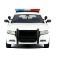 thumbnail image 3 of 2023 Dodge Charger Pursuit Police Car Unmarked White w/Light Bar Front & Rear Lights & Sounds 1/24 Die Cast Model Car by Motormax, 3 of 6