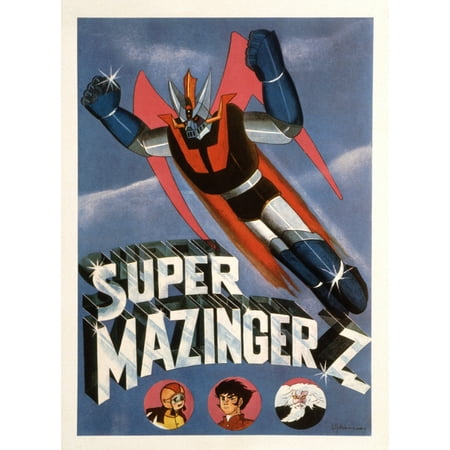 Super Mazinger Z Canvas Art - (11 x 17)