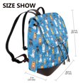 thumbnail image 2 of Balery Cute Dogs Mochila de Cuero para Mujeres, Gran Capacidad, Bolsa de Viaje Multifuncional, Mochila de Cuero y Bolsa de Hombro para Mujeres, 2 of 4