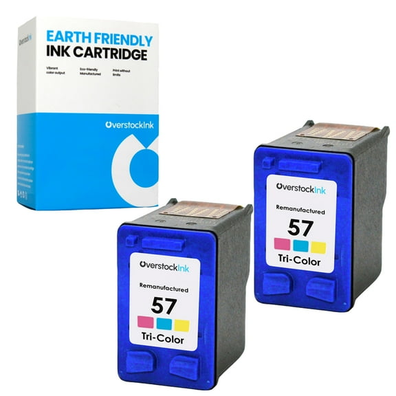 OverstockInk 57 Colo Ink Cartridge Compatible for HP 57 for PhotoSmart 7900 (1 Tri-color)