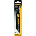 thumbnail image 3 of DeWalt 5pk 6 inch 14/18 tpi Metal cutting recip blades, 3 of 4
