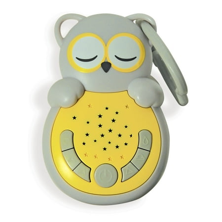 Cloud B Sweet Dreamz On The Go Grey Owl Voice Activated Travel Sized Cloud B Sweet Dreamz On The Go Grey Owl Voice Activated Travel Sized White Noise Sound Machine With Nightlight