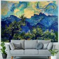 thumbnail image 4 of GOSMITH Van Gogh Artwork Tapestry,The Olive Trees Wall Hanging for Home Bedroom,Oil Painting Aesthetics Background,Artistic World Classic Famous Art Décor Painting, 4 of 6