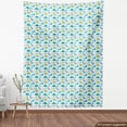 thumbnail image 4 of Ambesonne Dinos Fabric by the Yard Upholstery, Jurassic Pattern Cartoon Art, 3 Yards, Multicolor Lime Green, 4 of 5