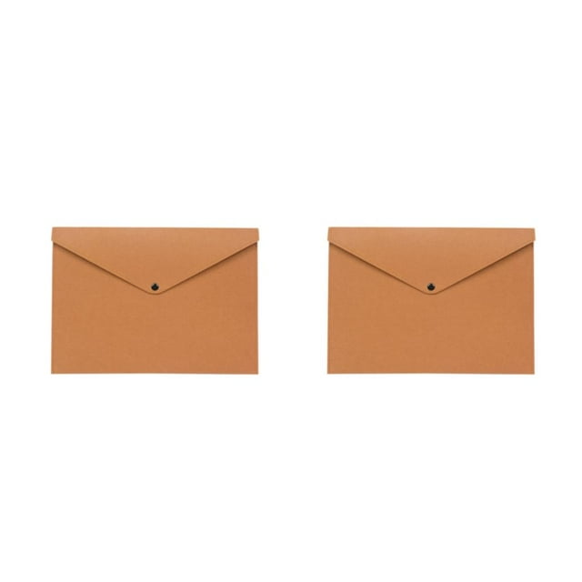 ZheElen Felt Folder Organizer For Artists Crafters And Sewers File Document Bag File Folders File Storage Organized Clutter-free earth yellow 2Set