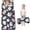Pioneer Flower Floral Print Pattern-3, variant on Pioneer Flower Floral Print Pattern Toddler Nap Mat for Teens Preschool Daycare, Teens Sleeping Mat Bag, Toddler Sleeping Bag with Pillow