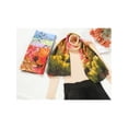 thumbnail image 6 of INSPIRE CHIC Women's Floral Chiffon Scarf, Lotus Lightweight Soft Sheer Long Head Wrap Shawl Scarves for All Season 59.1x18.9" Yellow, 6 of 6