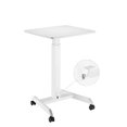 thumbnail image 3 of Kantek KTKSTS300W Bureau Mobile à Hauteur Réglable Assis-Debout, Blanc, 3 of 4