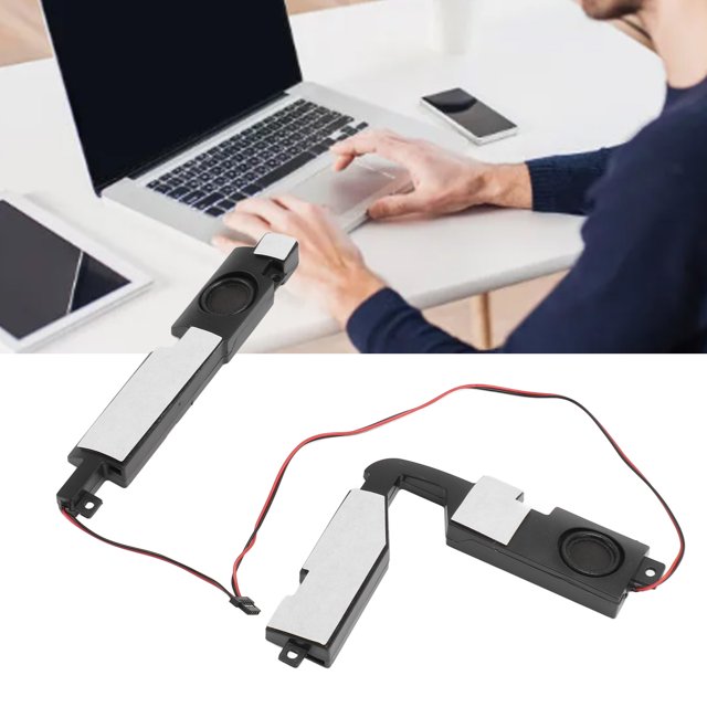Replacement Laptop Speaker, Precise Hole Opening Laptop Internal Speaker Right Left Compact Structure for X555L