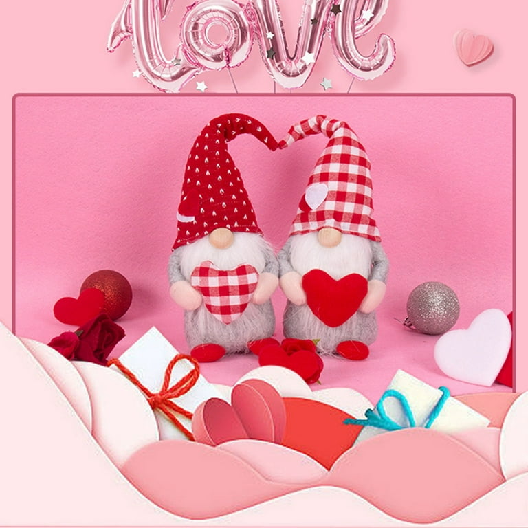 Love Spring Flower Gnomes And Skeleton Valentine - Temu