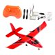 thumbnail image 1 of Avión RC Hugo Control remoto Gliderm 2 canales para principiantes 2 baterías rojas, 1 of 10