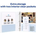 thumbnail image 5 of Durable View 3 Ring Binder, 1-1/2 Inch Slant Rings, 4 White Binders (17576), 5 of 5