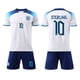 thumbnail image 1 of Newkai kids' Football Clothes Sterling Home (white) 2022 / 23 futbol Sports Football Clothes and shorts - 19 | talla 16, 1 of 8