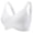White-bras for women, variant on Hfnxid Wireless Jelly Bras for Women V Mesh No Underwire Seamless Bralettes Push Up Full Coverage Everyday Bra