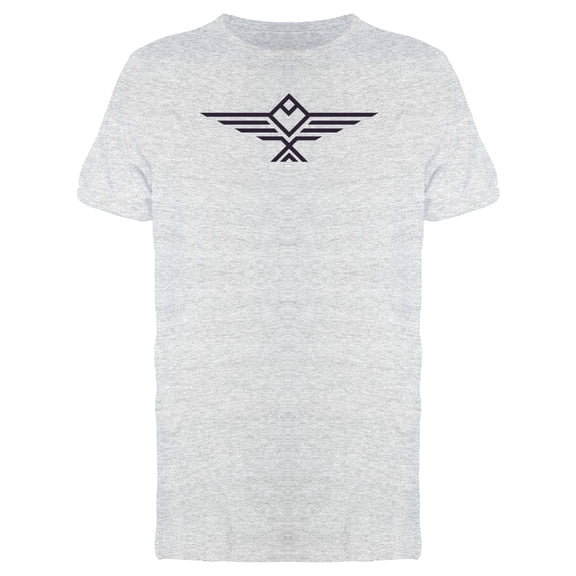 Geometric Black Eagle Shape Tee Men's -Image by Shutterstock