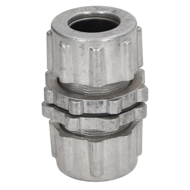 Conector de tubo para removedor de polvo, válvula solenoide de pulso de aleación de aluminio, adaptador de conector rápido de 2,54 cm/1 pulgada